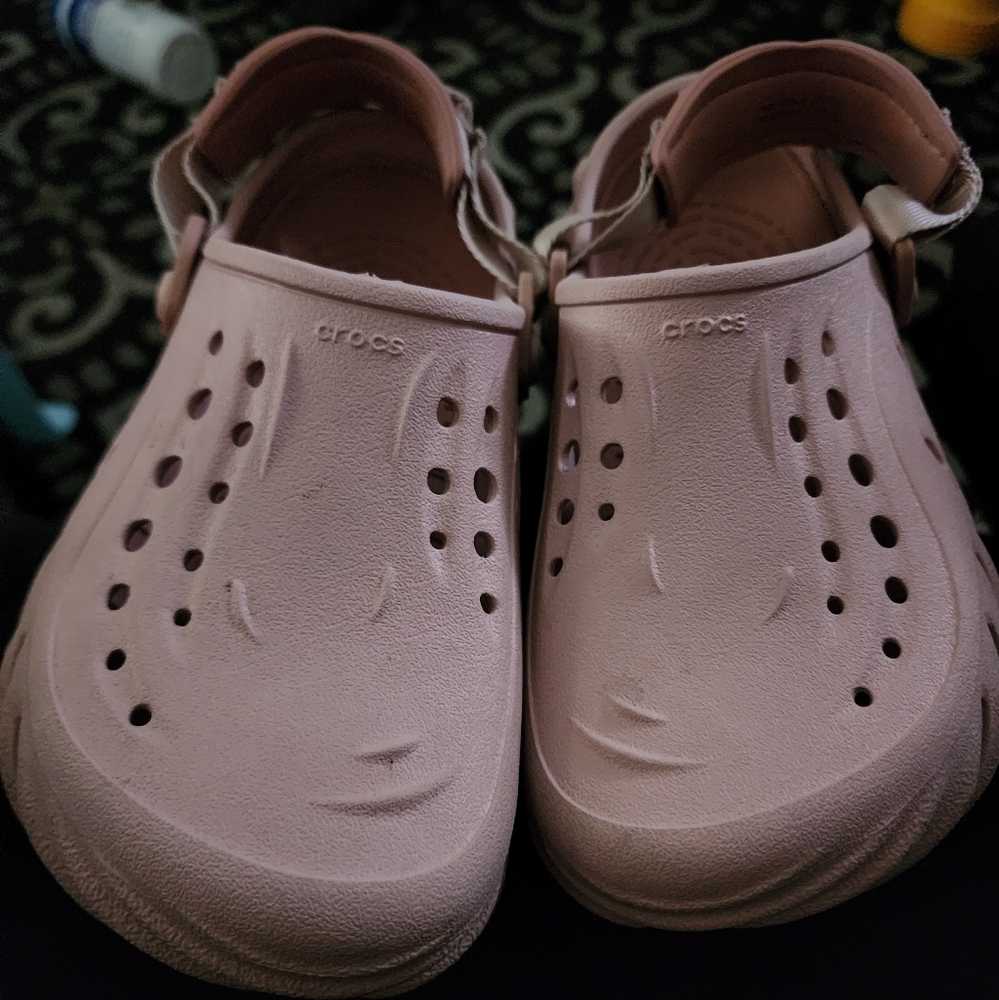 Blush Pink Crocs Clogs